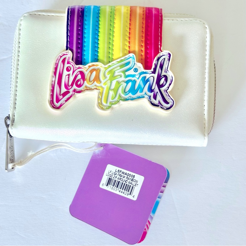 Rainbow Lisa Frank wallet